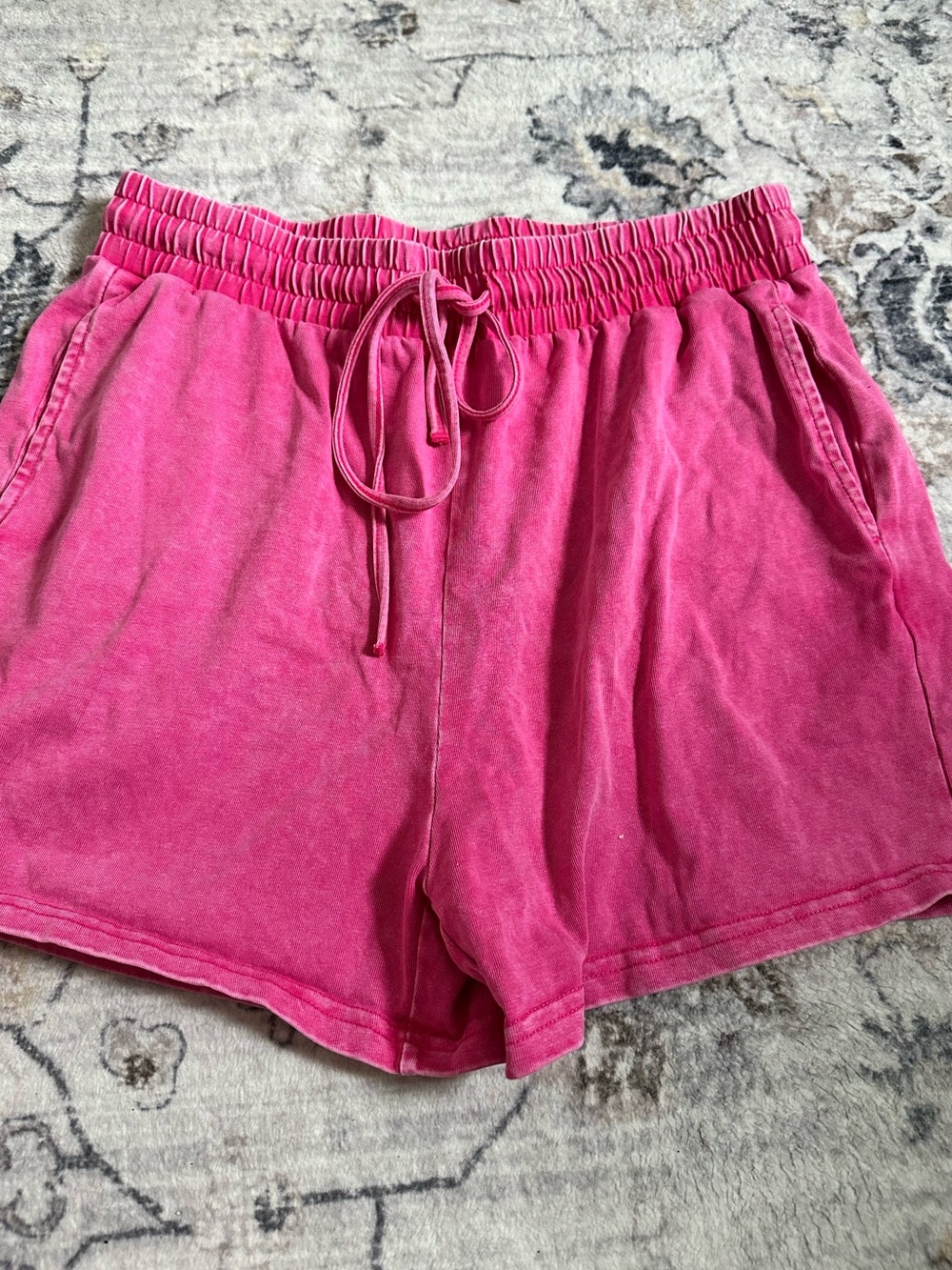 Pink Set / Washed Crop Matching Set - Picture 2 of 4